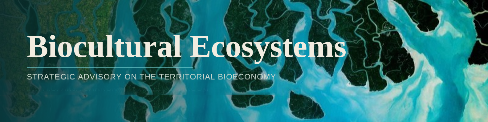 Biocultural Ecosystems. Strategic Advisory on the Territorial Bioeconomy.